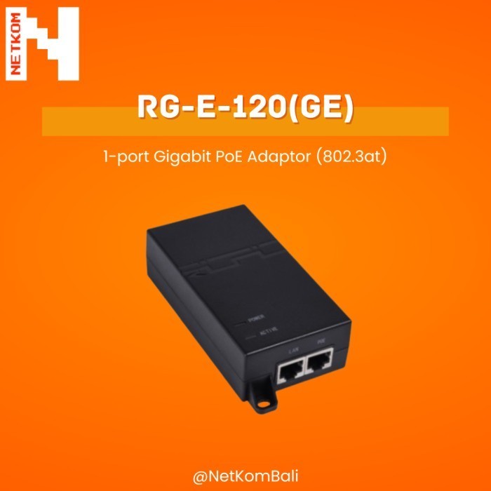 Ruijie PoE Injector/Adaptor RG-E-120(GE)