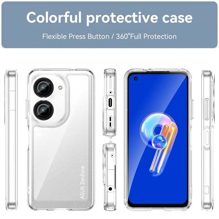 Case Zenfone 10 Hybrid Colorful Protective Softcase