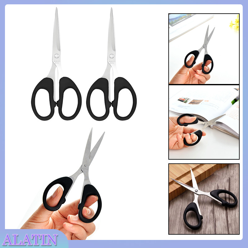 

Gunting Murah Kertas / Paper Scissors / Gunting Kecil Pisau Tajam / Serbaguna Gunting Kertas Stainless / Gunting Hitam Stainless Steel