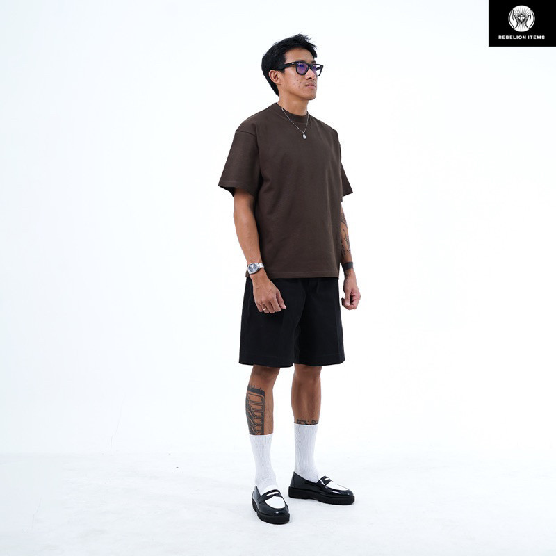 All Around Faded Boxyfit Tshirt Katun 235GSM