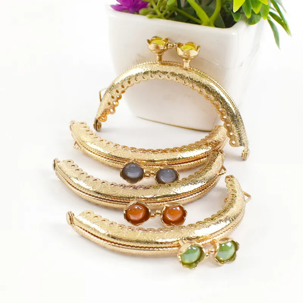 DIY Frame Dompet Coin / Behel tulip 8cm