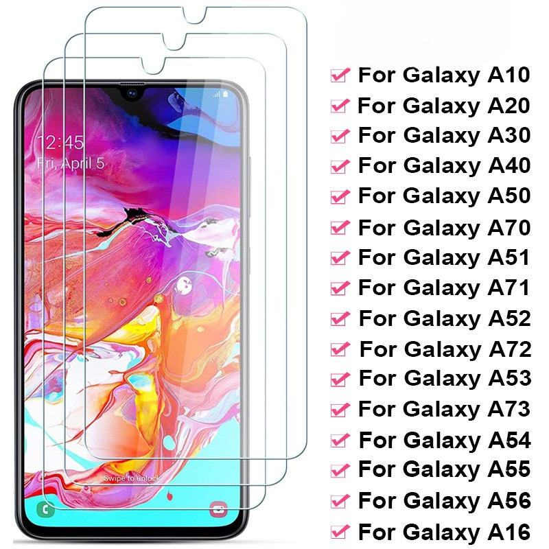 CASE SAMSUNG A13 / A23 / A33 / A53 / A73 ANTI GORES KACA CLEAR PELINDUNG LAYAR BENING 9H GOOD QUALIT