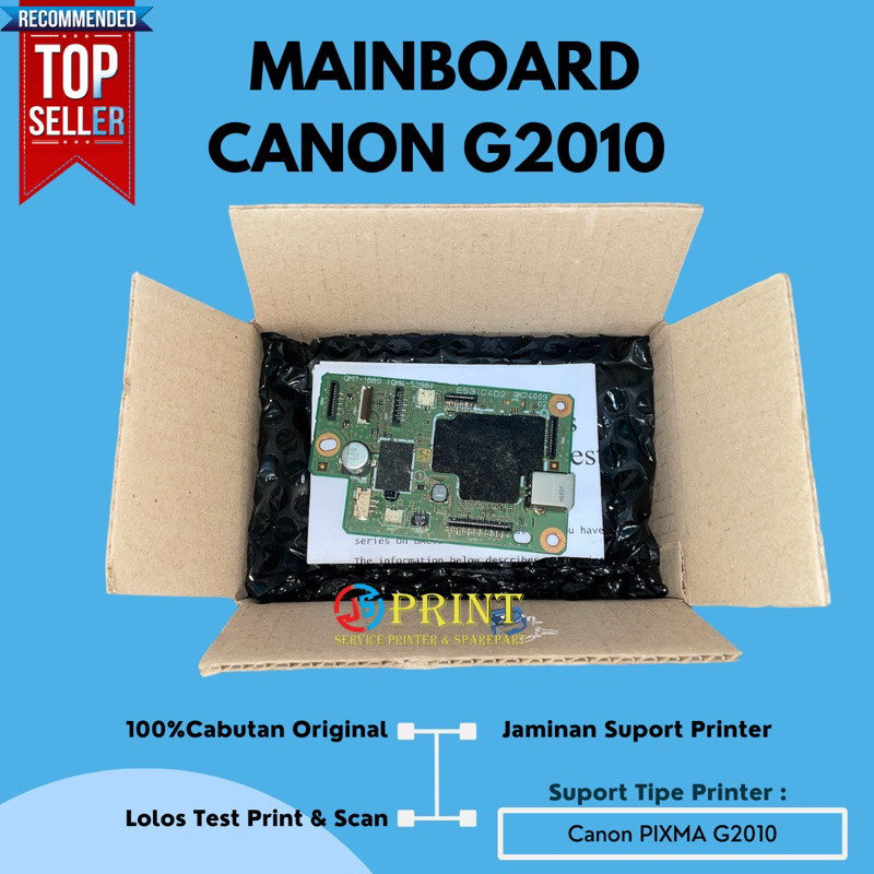 Mainboard Printer Canon G2010, Motherboard G2010, Logic Board G2010 Used