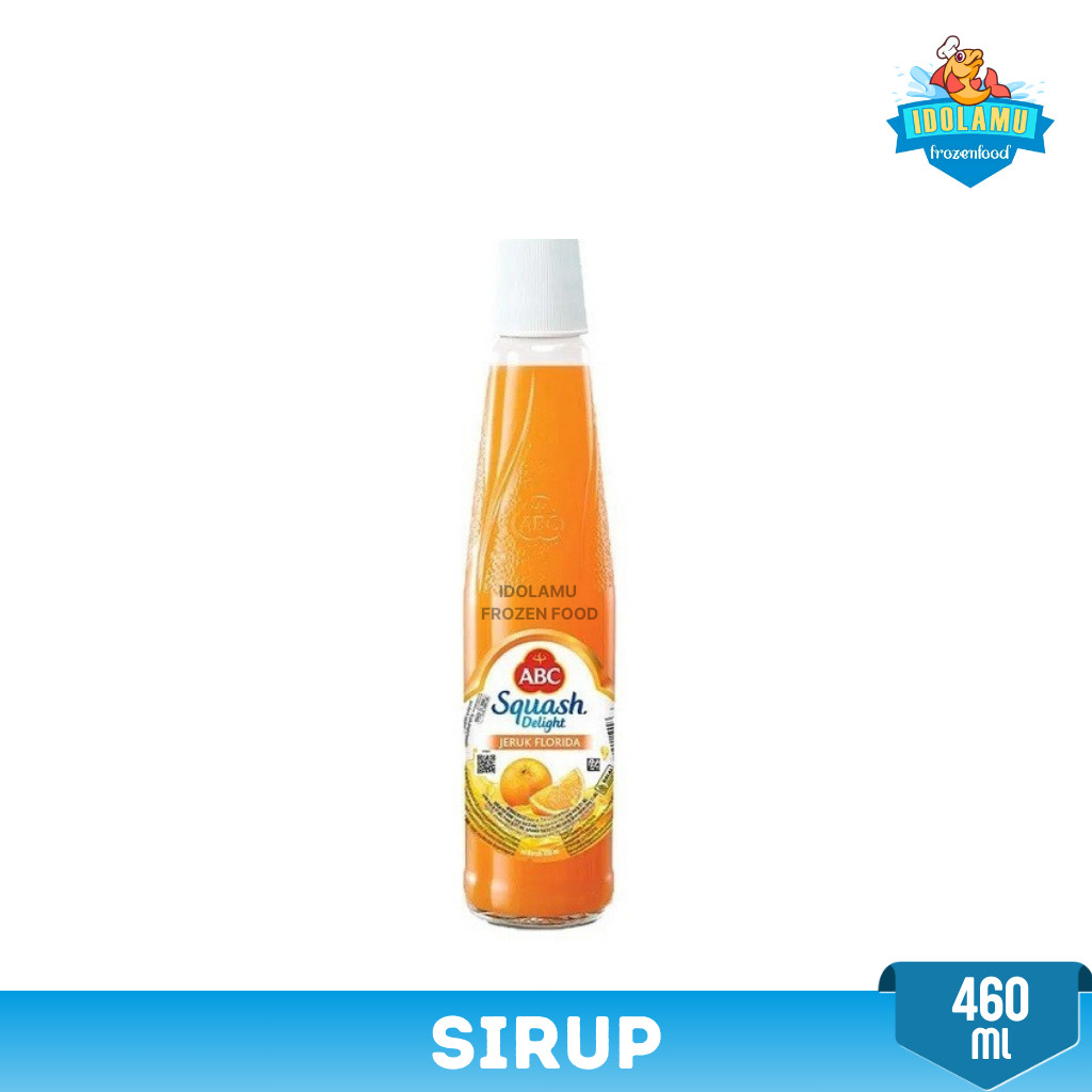 

sirup abc sirup squash orange kemasan 460 ml
