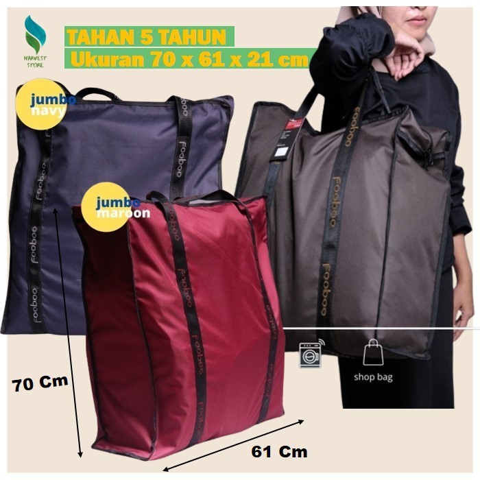Tas Laundry Bag  Jumbo Bahan Kain Tempat Baju Kotor Tas Baju Jinjing Tas Baju Besar Jumbo Keranjang 