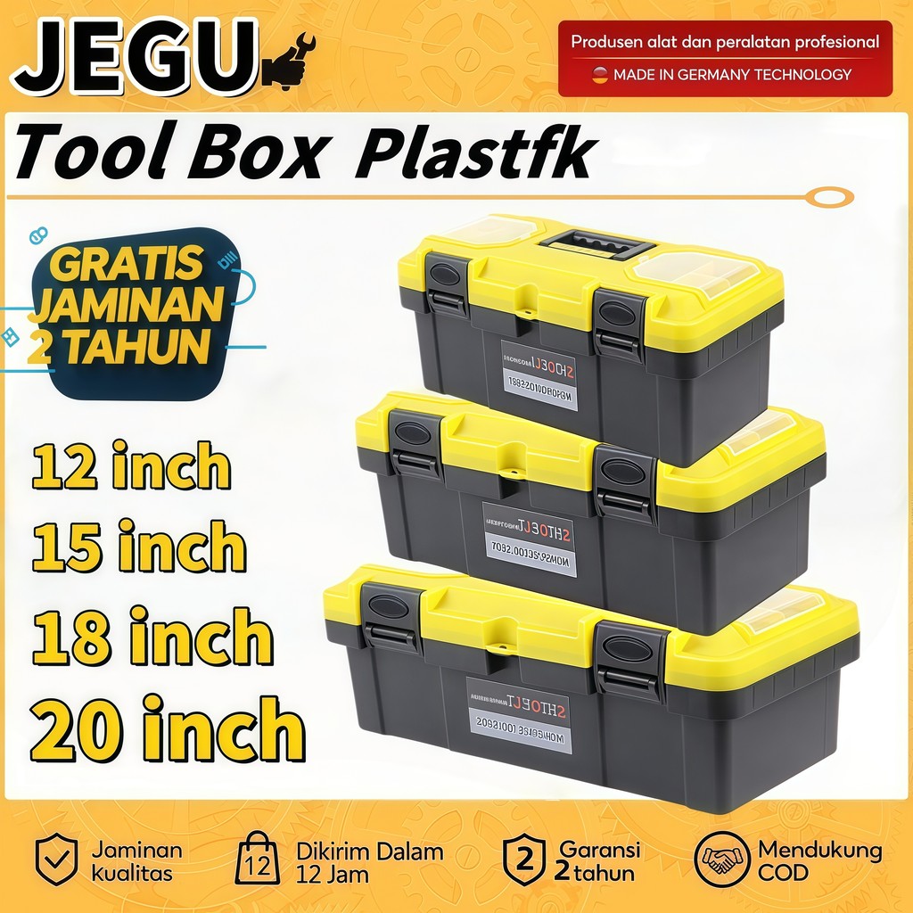 Tool Box/Box Kunci Perkakas Tool Box12-20 Inch Kotak Perkakas/kotak Alat Multifungsi Portabel