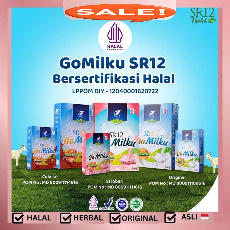 

SR12 GoMilku Susu Kambing Etawa Premium 200 Gr