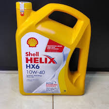 OLI Shell helix HX6 10W-40 ORIGINAL HX6 4 LITERco