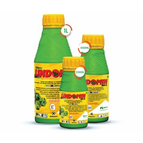 HERBISIDA LINDOMIN 865 SL 200ML NUFARM INDONESIA Dimetil Amina