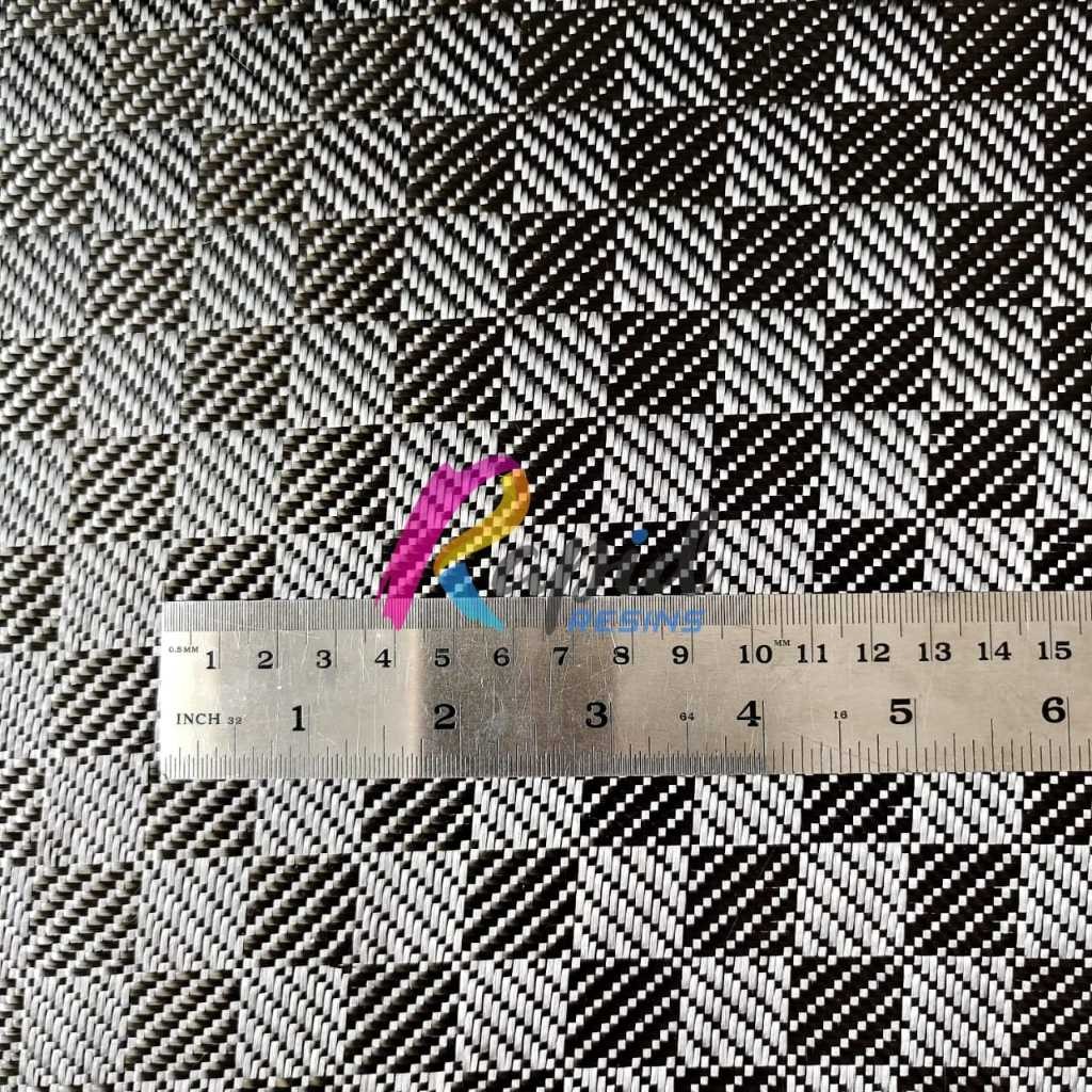 Bahan Kain Serat Carbon Kevlar Batik Carbon Kevlar Fiber Fabric 280gsm