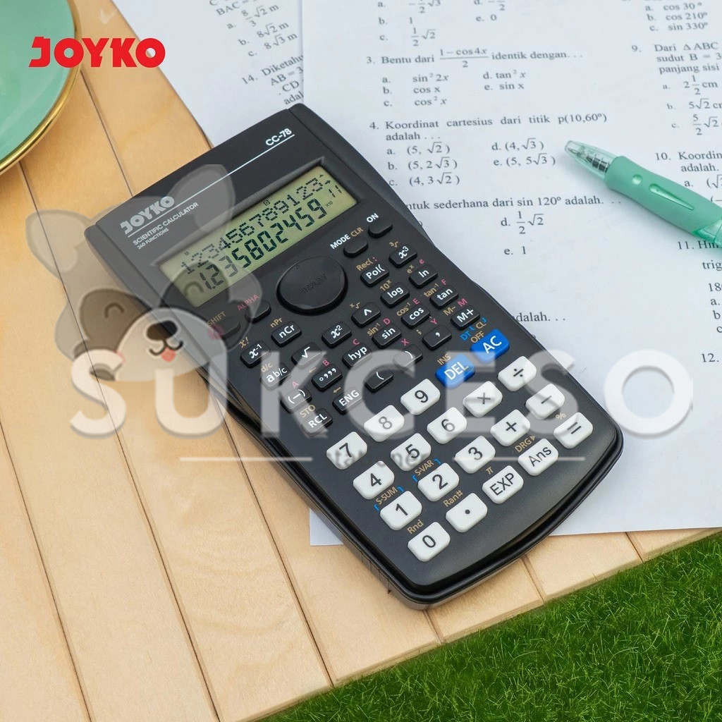 

JOYKO Calculator Scientific CC-78 / Kalkulator Ilmiah Murah