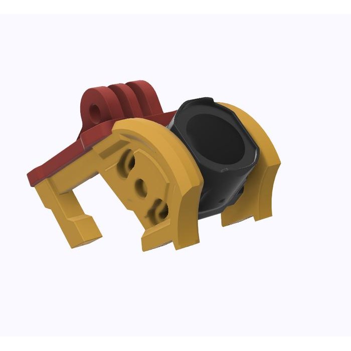 custom Dji o4 Pro Camera Mount  For Geprc Moz7 3d Print TPU