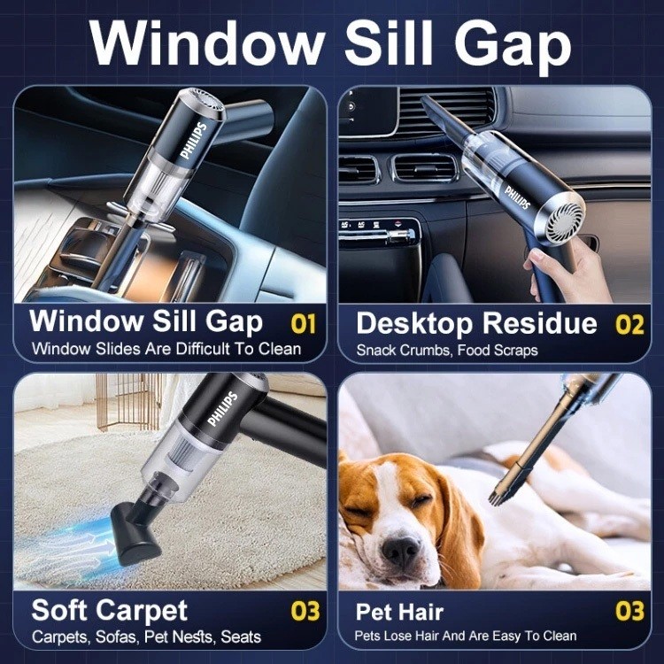 Penyedot debu portabel penyedot debu lima-dalam-satu 998000PA penyedot debu kasur penyedot debu nirk