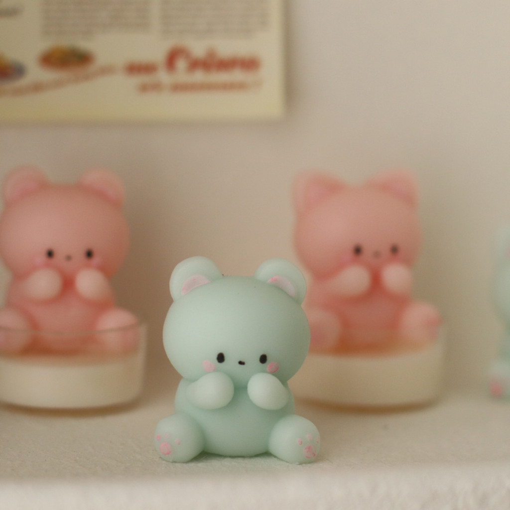 

Easter Cute Rabbit Bear Silicone Candle Mold Kitchen DIY Chocolate Baking Cake Mold 3D Bunny Gypsum Silicone Handmade Soap Mold