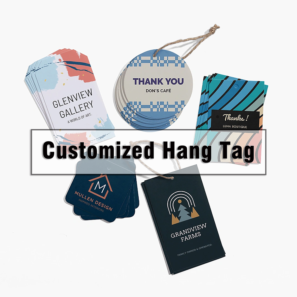 

Custom Hang Tags For Clothes Personalised Gift Tags For Wedding Business Handmake Paper Labels Logo Brand Design