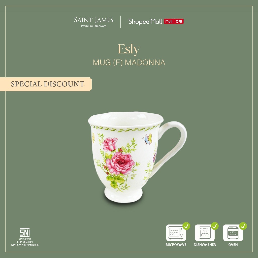Saint James Esly Mug (F) MADONNA - Mug SatuanCO