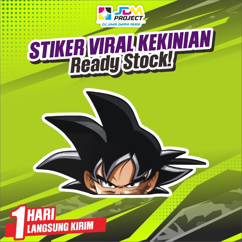 

Cetak Kilat - Stiker Intip Dragon Ball / Sticker Anime Waterproof