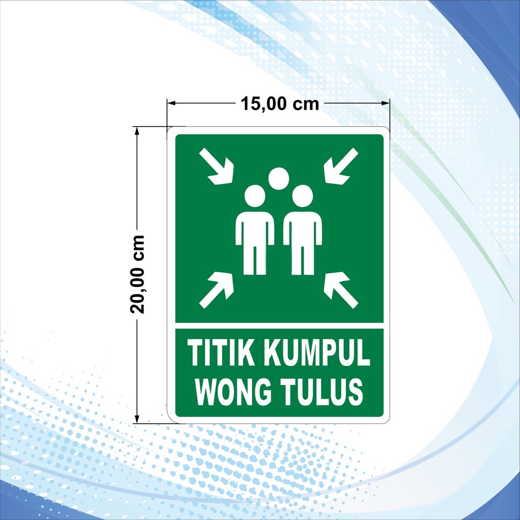 RAC Akrilik sign Titik Kumpul / akrilik titik kumpul wong tulus