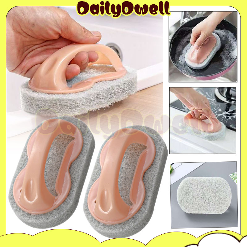 strong sikat gagang panci nano magic sikat multifungsi/ sikat sabut gagang lantai keramik kamar mand