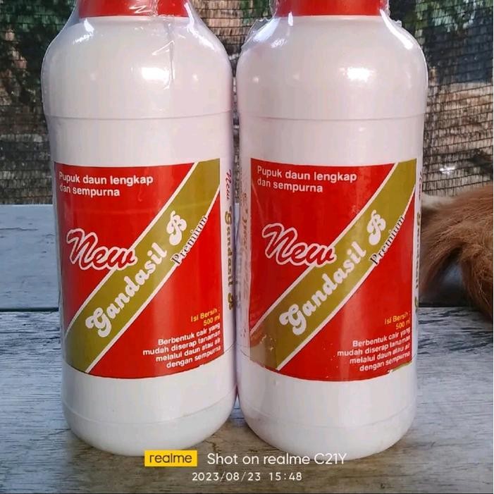 Gandasil cair B dan D kemasan 500ml pupuk cair tanaman buah Bunga - Gandasil cair B