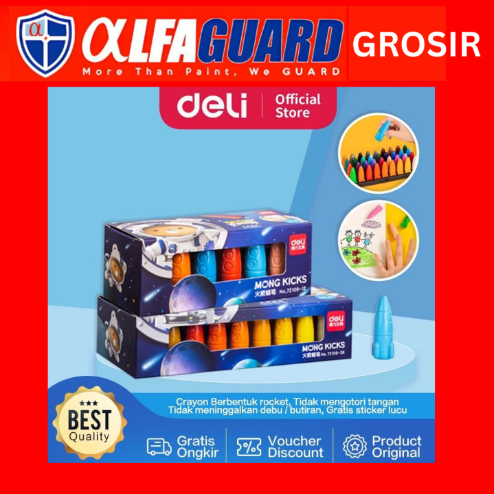 

Deli Oil Pastel Krayon Anak Bentuk Rocket Space Finder Tidak Mudah Patah Tidak Mengotori Tangan 72109