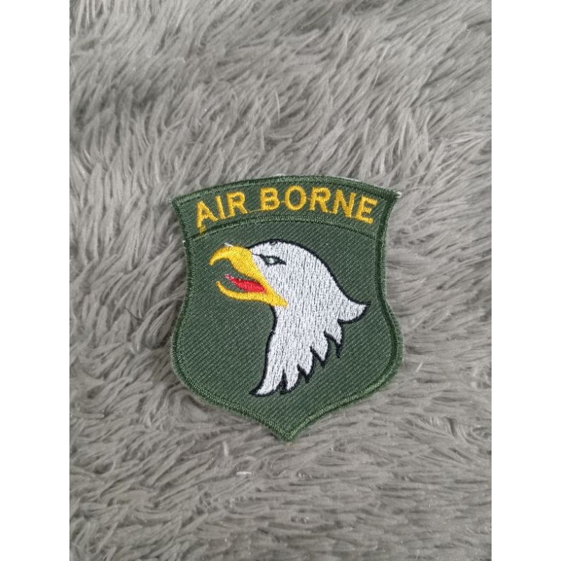 Patch Bordir Army, patch air borne, logo bordir army BORDIR KLATEN