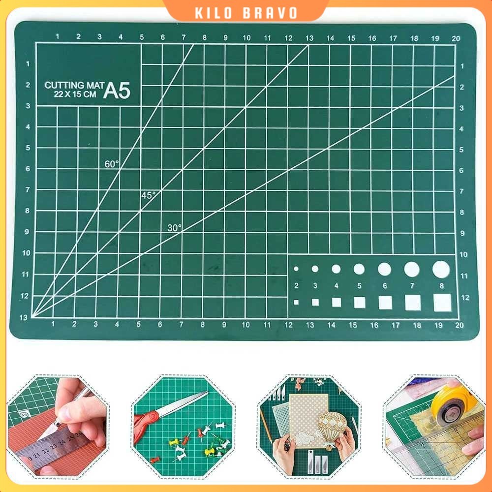 

Working Pad Cutting Mat Alas Potong Papan Kerja A5 22x15cm - GKSA4