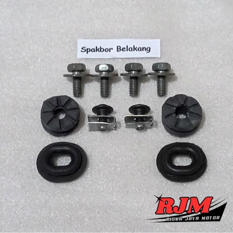 Baut Full Set Cover Bodi Body Spakbor Belakang Honda Supra Double XX / Supra V 100cc