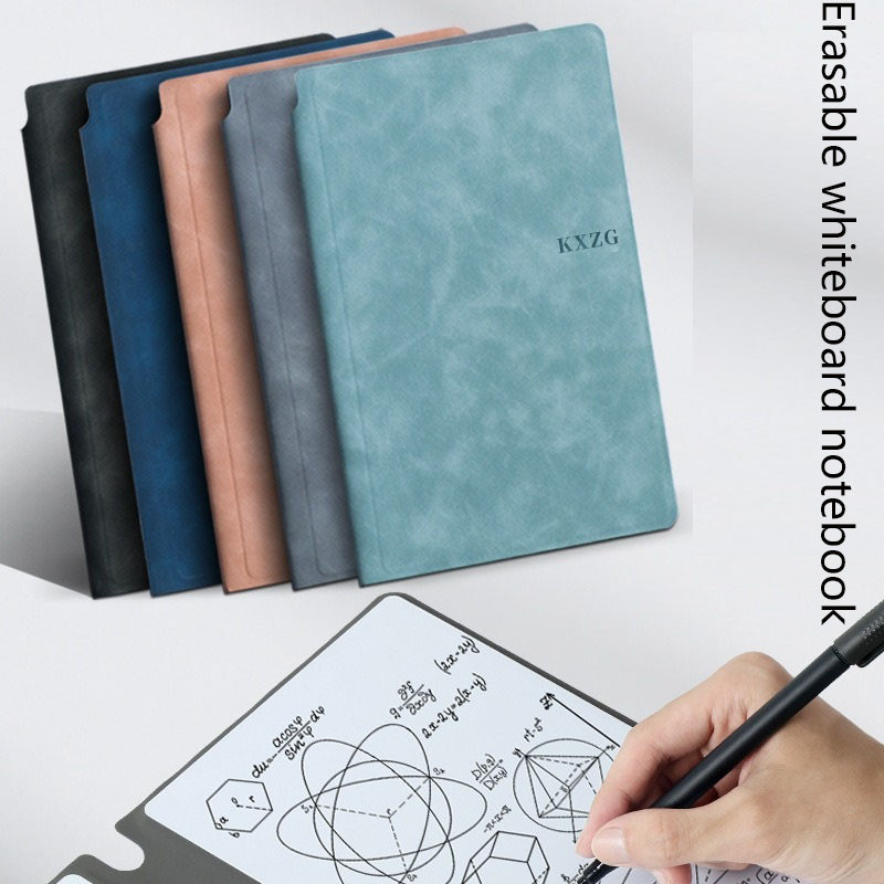 

Whiteboard Book Blackboard A5 Sticky Whiteboard Planner Reusable Notebook Set with Whiteboard Pen BBAN01