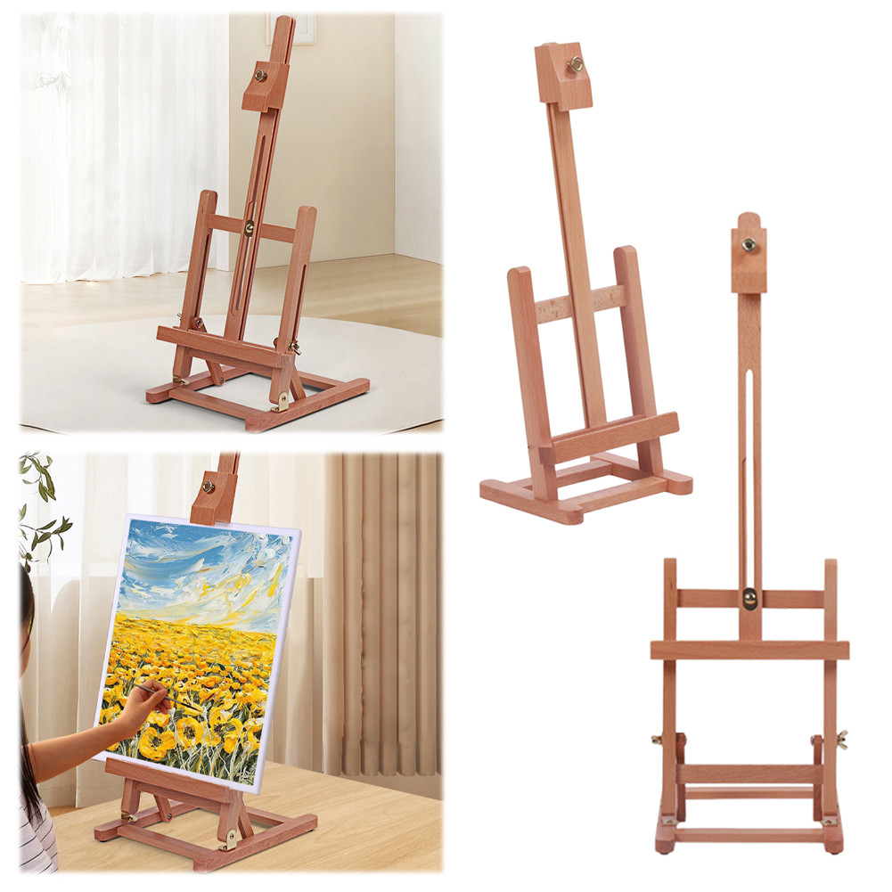 

Tabletop Wooden Easel Painting Easel Stand Desktop Painting Stand for Adults Beginners Artists