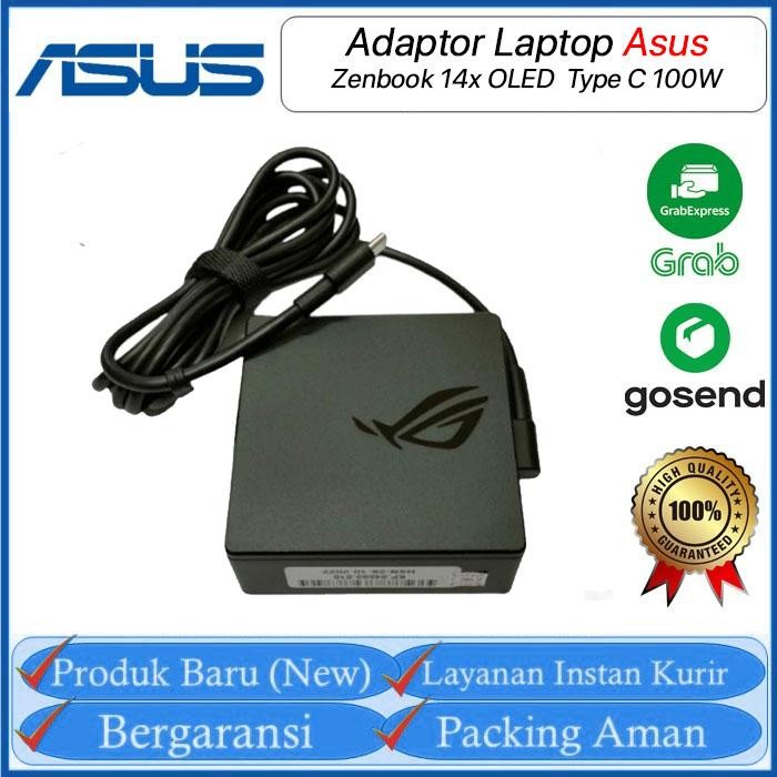 Adaptor Charger ASUS ZENBOOK 14X OLED UX5401E UX5401ZAS Type C 100W