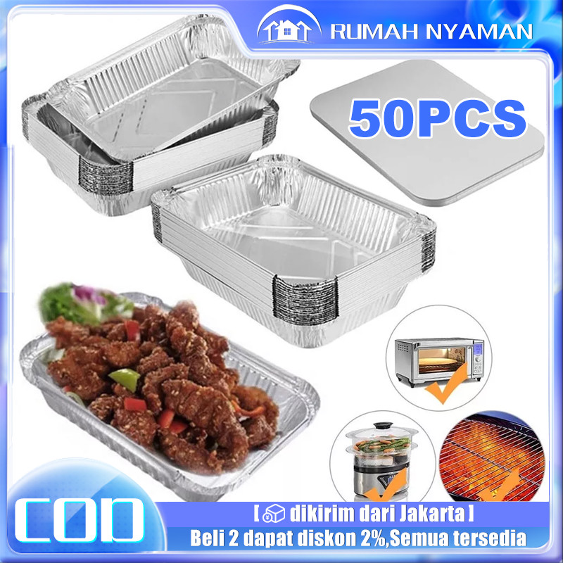 Penutup Baki Aluminium Foil Pasta Restoran/Penutup Pastel/Lasagna Mentai/Pasta Panggang