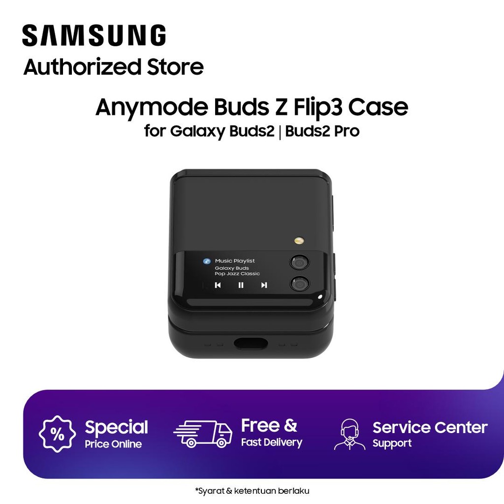 Samsung Anymode Galaxy Buds Z Flip3 Cover for Galaxy Buds2 Original