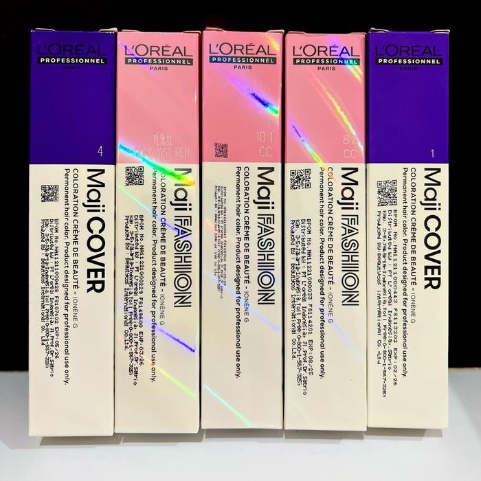 Loreal Maji Fashion 50ml / Cat Rambut Loreal / Pewarna Rambut Maji - BLACK