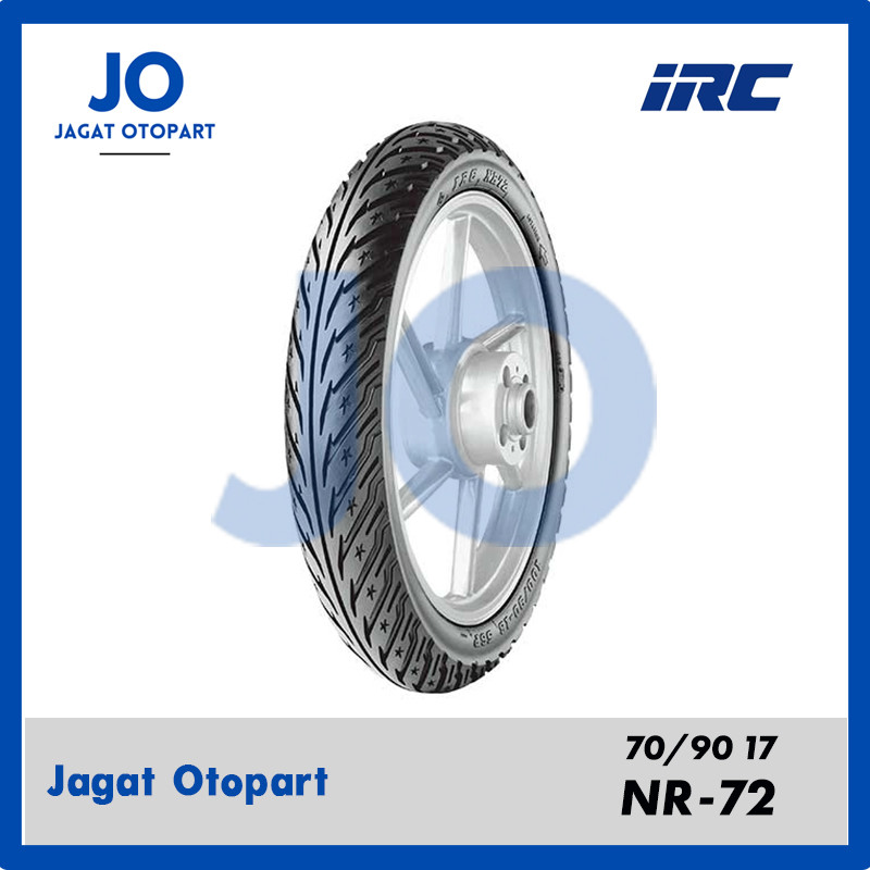 JAGAT Ban motor bebek IRC NR72 70 90 17 supra revo tubetype