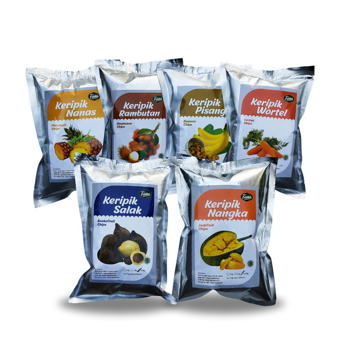 

Keripik Buah Dan Sayur Kering Kripik Oleh Oleh Khas Batu Malang Merk Fiona Vitabee