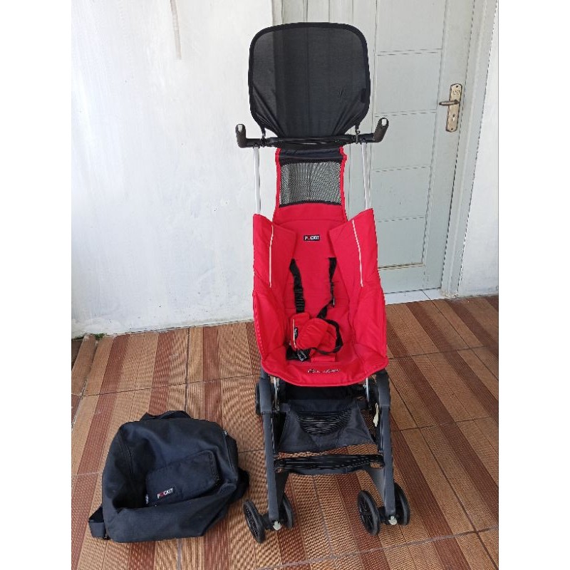 Stroller Cocolatte Pockit 2S CL 839 Gen 7 Cabin Size Preloved Sudah Laundry Siap Pakai Co