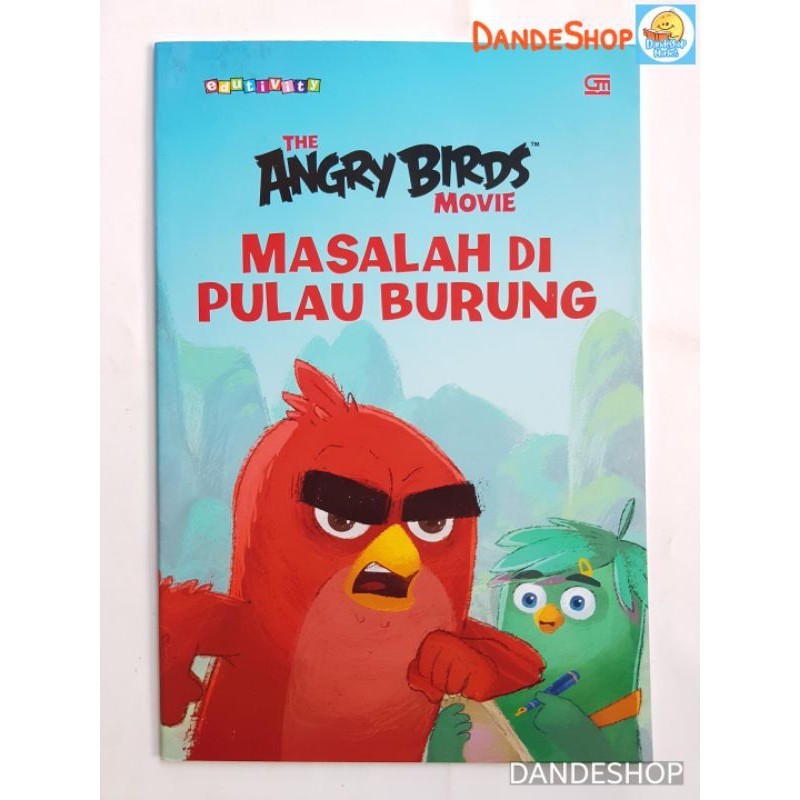 Angry Birds Movie - Masalah Di Pulau Burung - Buku Cerita Anak Bergambar