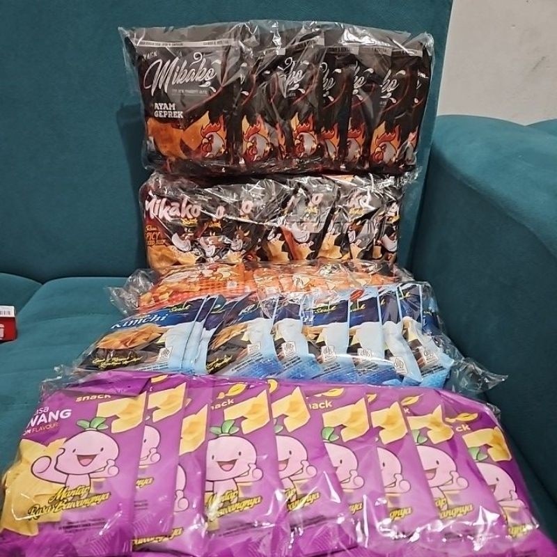 

UD-Mikako Snack Viral isi 10 Pcs Semua Rasa# live Extra