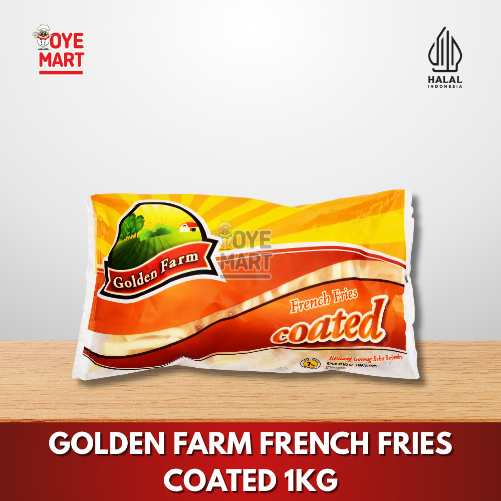 

GOLDEN FARM FRENCH FRIES COATED 1KG