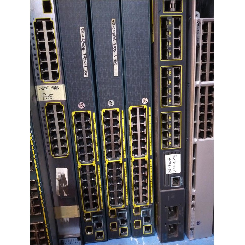 Switch Cisco 2960s Series SI WS-C2960S-24TS-S