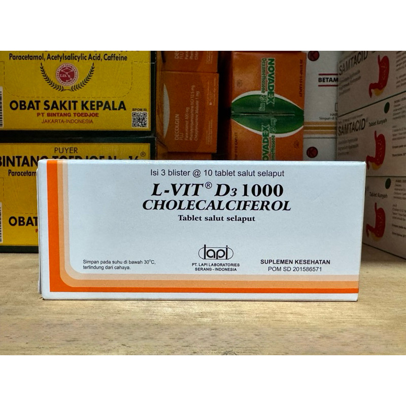 L-VIT D3 1000 IU - BOX