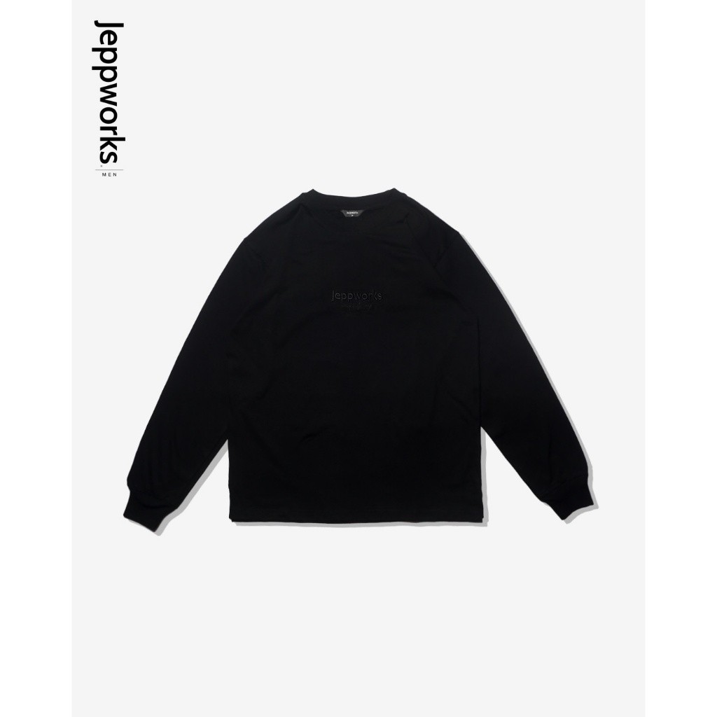 Jeppworks Tshirt Kaos Long Sleeve 20s - Black