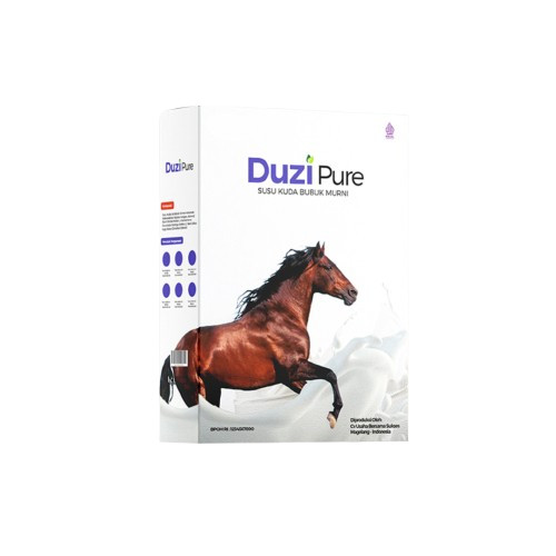 

DUZI PURE - SUSU KUDA 200 GRAM 1 BOX MENJAGA KESEHATAN TULANG DAN SENDI