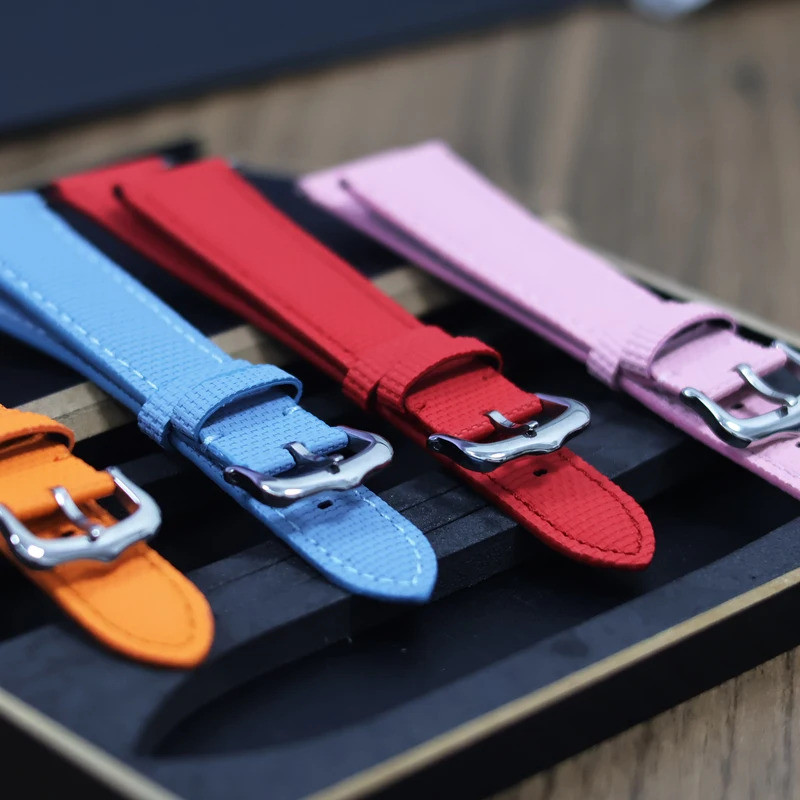 22 20 21 19 18mm Cocok Untuk Tali Jam Longines Conquest Sailcloth FKM Karet dengan Batang Pelepas Ce