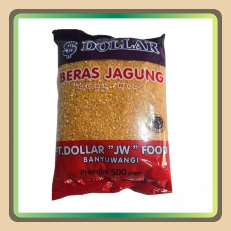 

Beras Jagung Organik Merk Dollar 500 Gram Berkualitas Rendah Kalori Cocok Untuk Diet