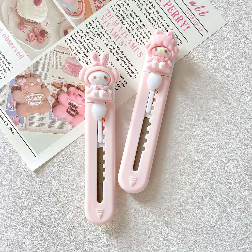 

CUTTER UNIK RABBIT WITCH PUPPY / CUTTER LUCU MOTIF PAW / PISAU CUTTER MINI LUCU