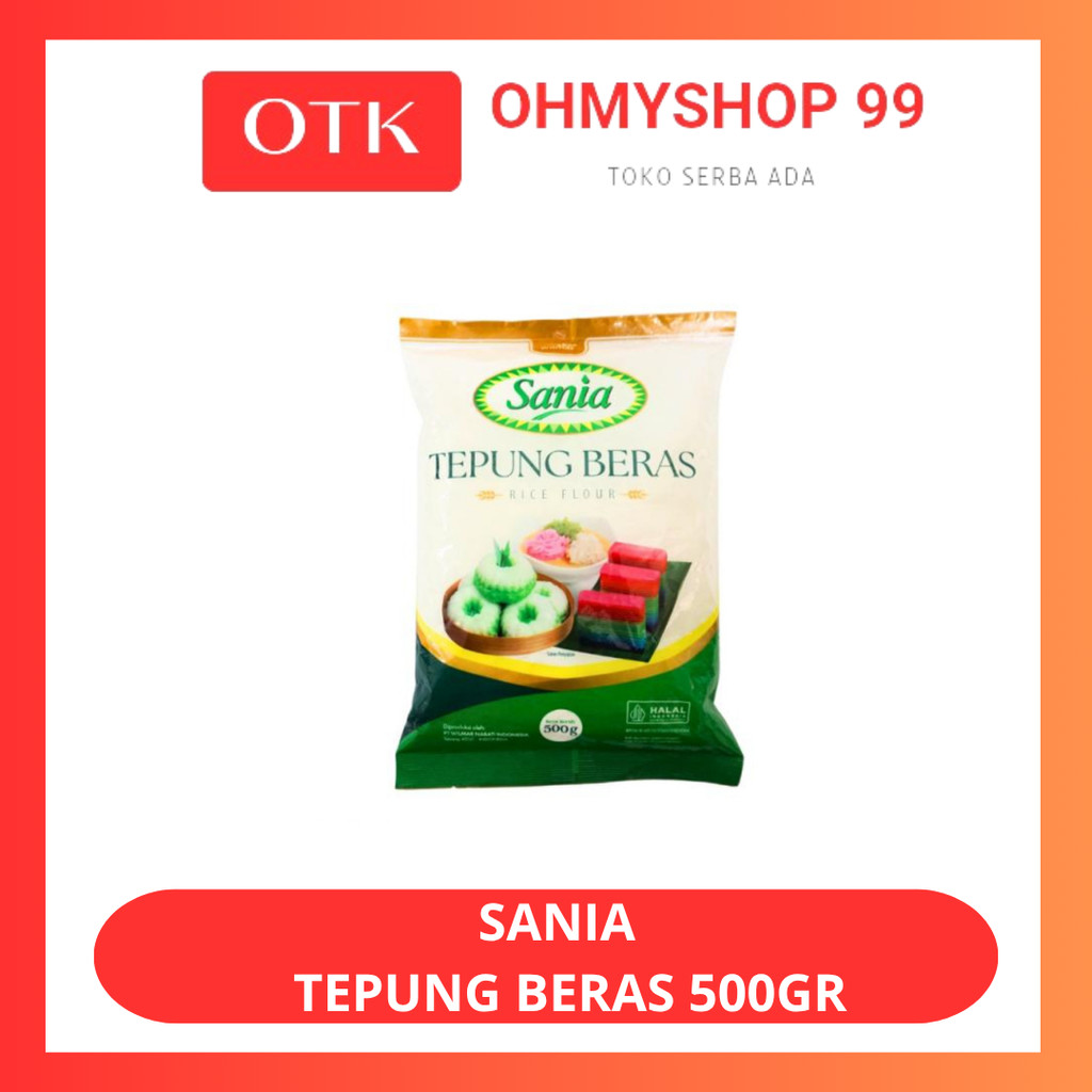 

Sania Tepung Beras Serbaguna Aneka Makanan 500gr