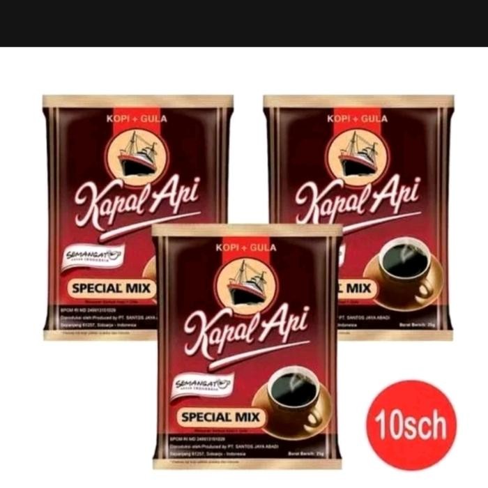 

(OFFICIAL MANTAP) kopi kapal api spesial mix 1 renceng isi 10 sachet
