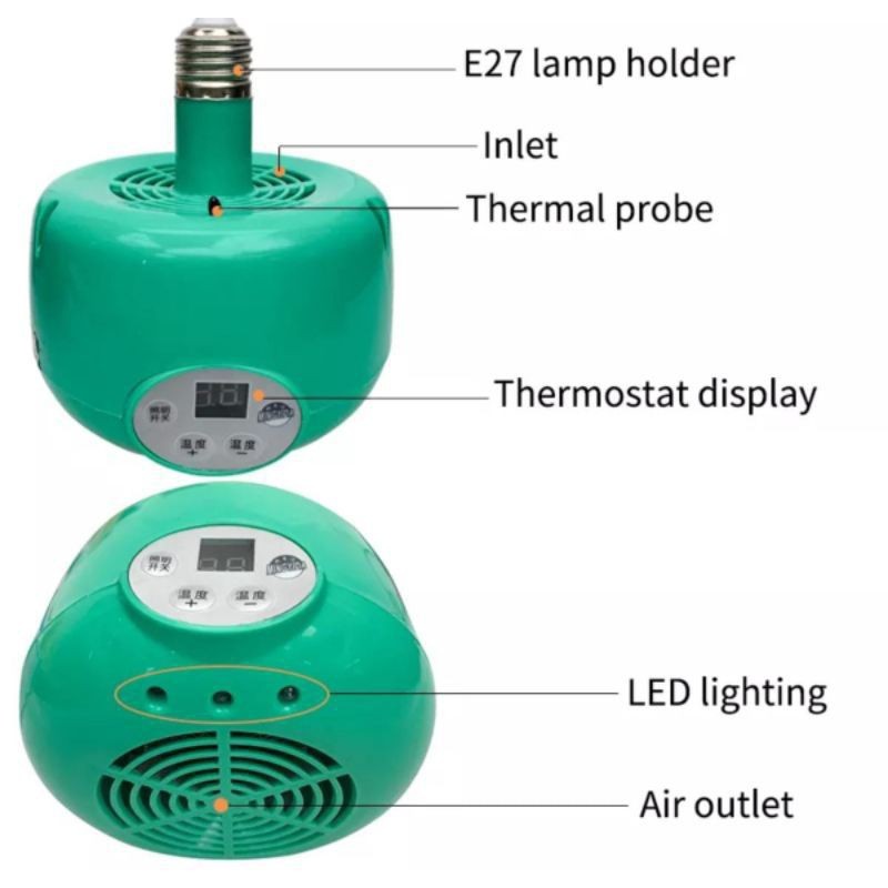 BLOWER KIPAS PENGHANGAT PEMANAS RUANGAN CO
